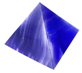 Pyramid from a gemstone