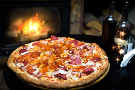pizza prosto z pieca