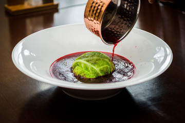 borsch and goose stuffed cabbage © Tomasz