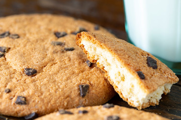 Cookies And A Glass Of Milk
