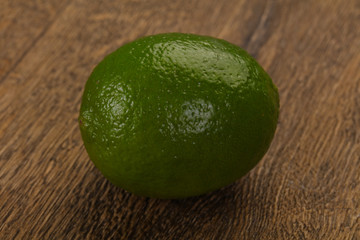 Ripe green lime