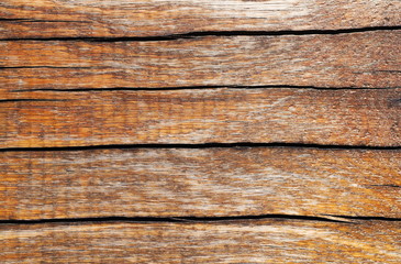 Texture of cracked polished wood