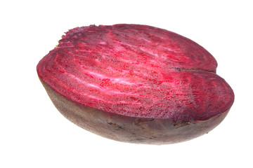 beetroot isolated on white background