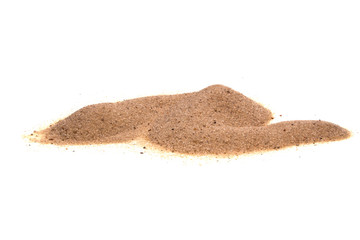 sand isolated on white background