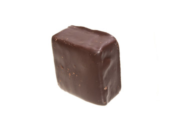 chocolate isolated on white background