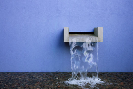Water Pouring into Pool