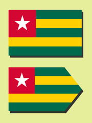 Togo national flag 