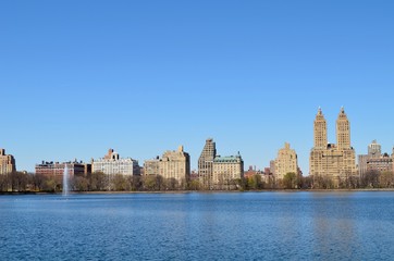 Fototapeta na wymiar central park, new york city
