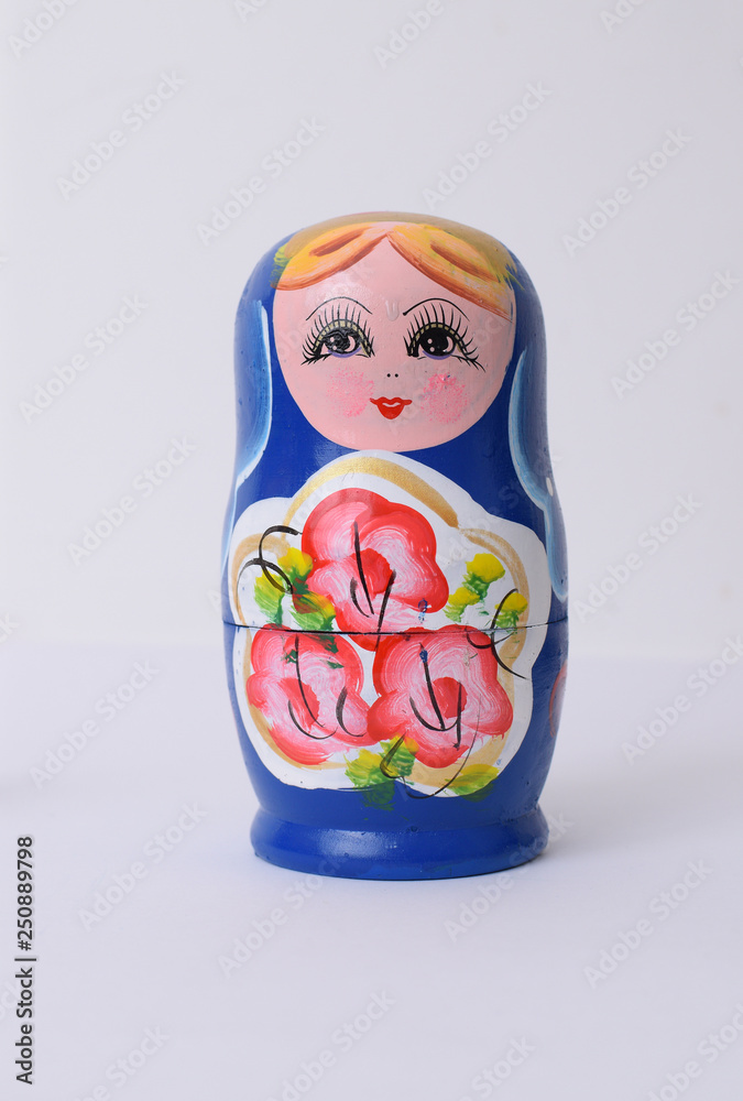 Wall mural russian doll babushka