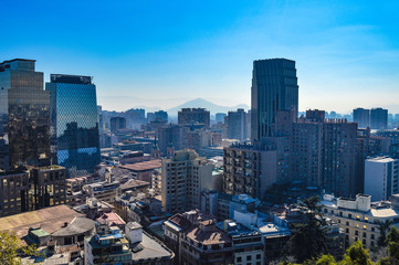 Vue de Santiago - Chile