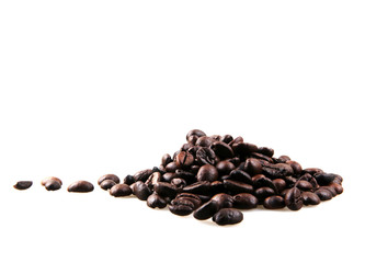 Coffee Beans Isolated On White Background