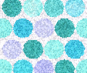 Triangular 3d, modern background