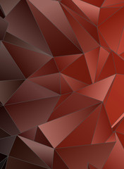 Abstract Low-Poly triangular modern background