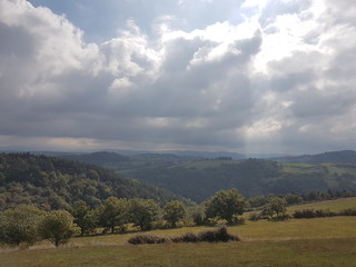 orage sur la haute loire