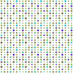 Abstract seamless pattern background with multicolored various rhombuses.