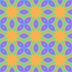 Seamless background pattern with a variety of multicolored lines.