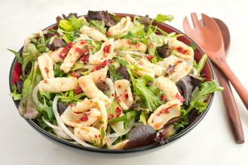 Vietnamese Spicy Squid Salad