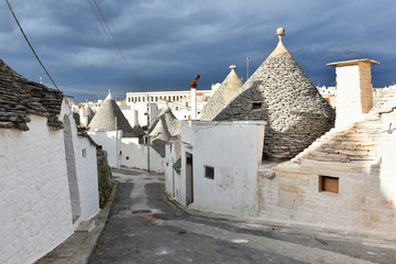 Unique Trulli houses of Alberobello, Puglia region, Italy