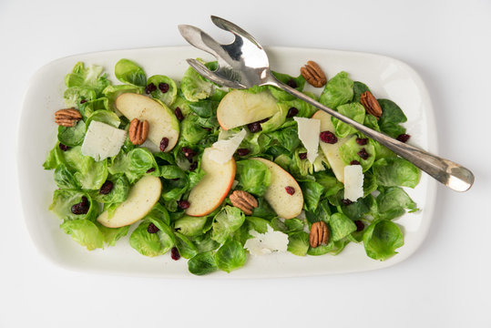 Brussels Sprouts and Apple Salad