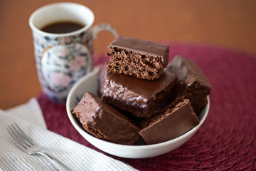 Pão de Mel com chocolate