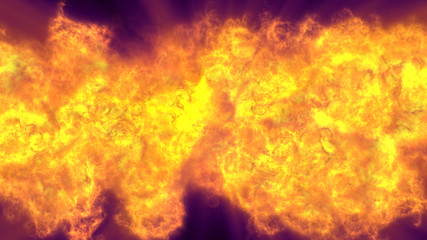 explosion fire flame abstract