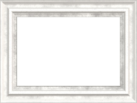 retro picture frame with white background with Free Space for Text / Pictures isolated