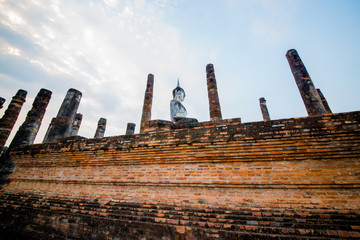 Historical National Park in Sukhothai, Thailand