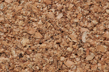 Texture of brown wooden cork