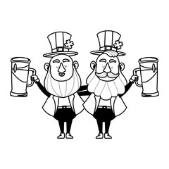 St patricks elves cartoon