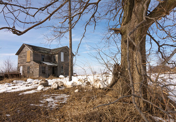 Abandoned farmhouse
