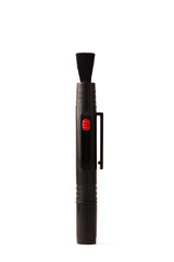 Obraz premium pencil for cleaning optics on a white background, Lens pen