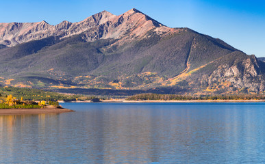 Autumn Over Dillon Reservoir 