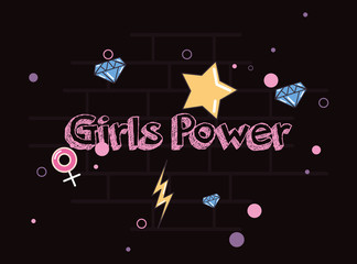girls power card