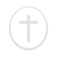 Isolated host icon. Holy week. Vector illustration design