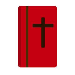 Obraz premium Isoalted holy bible icon. Vector illustration design