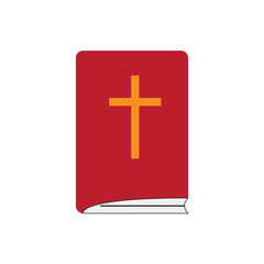 Isoalted holy bible icon. Vector illustration design