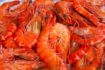 Prawns on Christmas Day