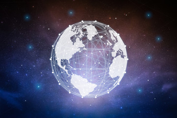 World connection graphic