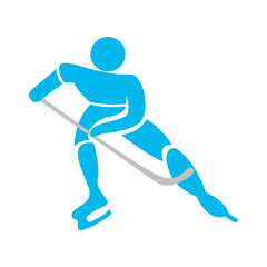 Isolated skiing people icon. Vector illustration design