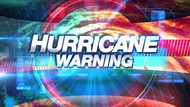 Hurricane Warning - Broadcast TV Graphics Title