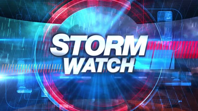 Storm Watch - Broadcast TV Graphics Title