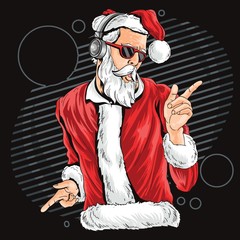 CHRISTMAS SANTA CLAUS DANCE  DISCO