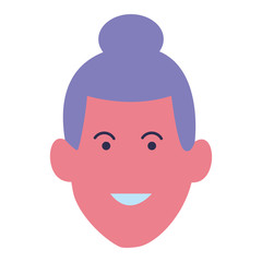 old woman cartoon