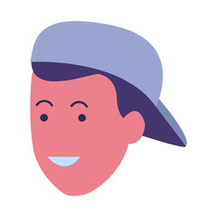young man cartoon