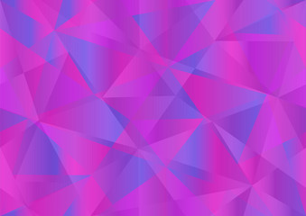 Abstract seamless poligon pattern. Purple mosaic background.
