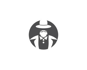 Detective logo vector