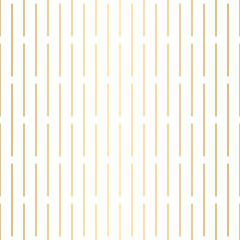 Geometric gold line pattern on white background