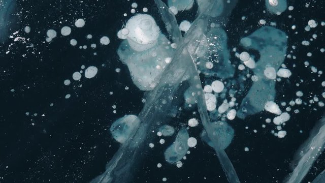 baikal space lake ice