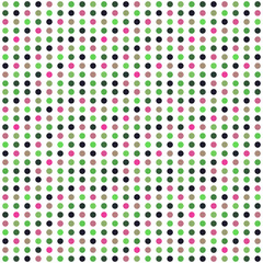Seamless abstract pattern background with a variety of colored circles.