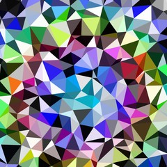 Abstract background multicolored geometric poligonal